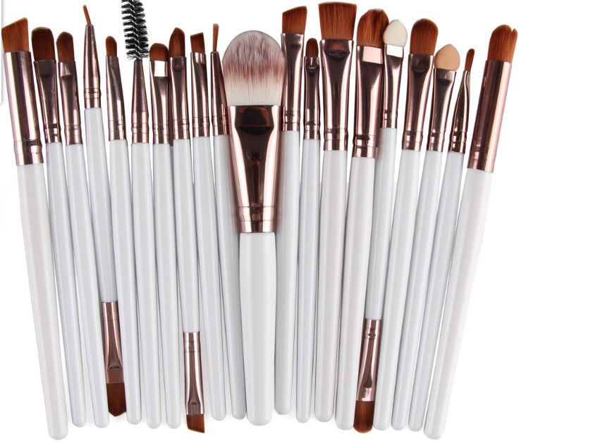 Makeup Brush Set – Loose Powder, Blush & Eyeshadow Brushes