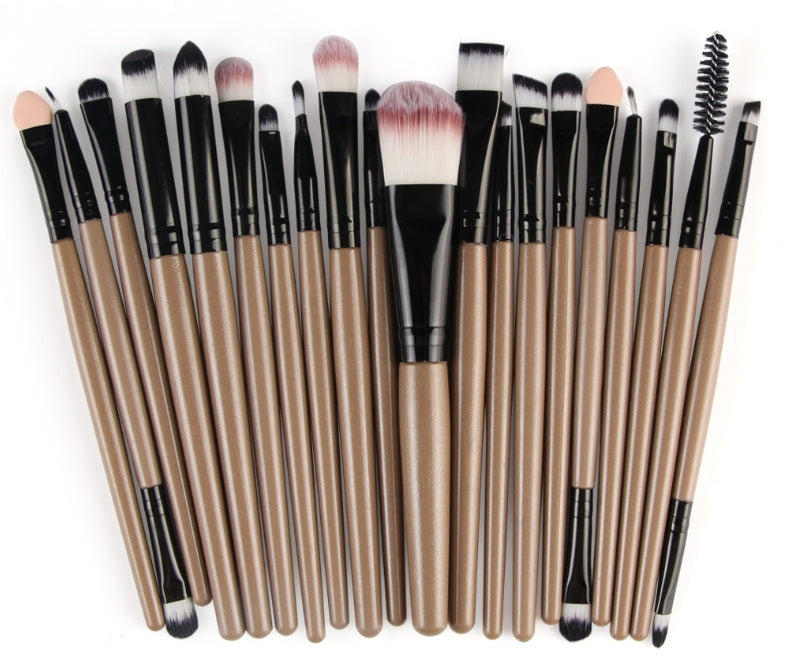 Makeup Brush Set – Loose Powder, Blush & Eyeshadow Brushes