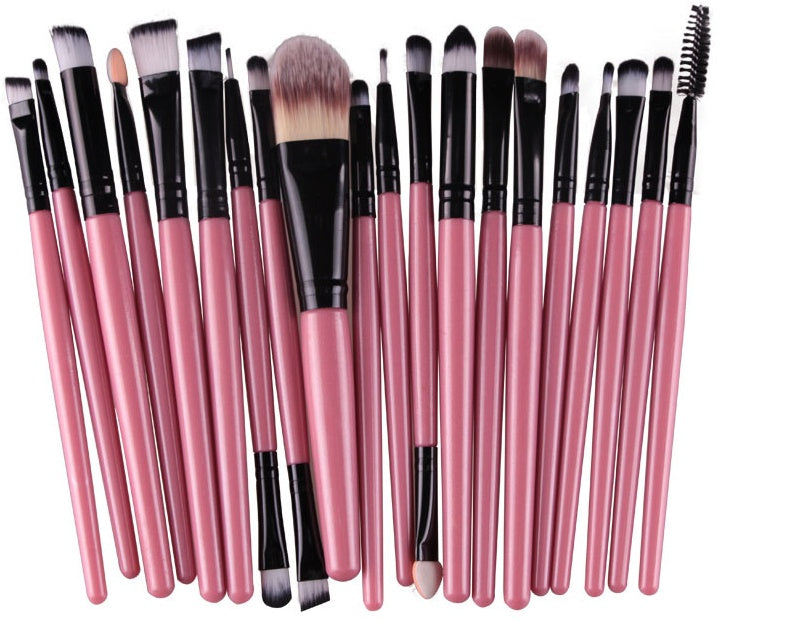 Makeup Brush Set – Loose Powder, Blush & Eyeshadow Brushes