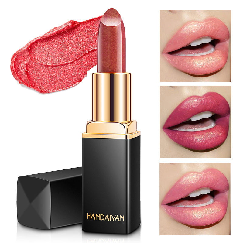 ✨ Shiny Metallic Lipstick | Pearlescent & Color-Temperature Changing | Gilt Lipstick for a Luxurious Glow