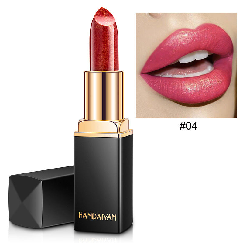 ✨ Shiny Metallic Lipstick | Pearlescent & Color-Temperature Changing | Gilt Lipstick for a Luxurious Glow