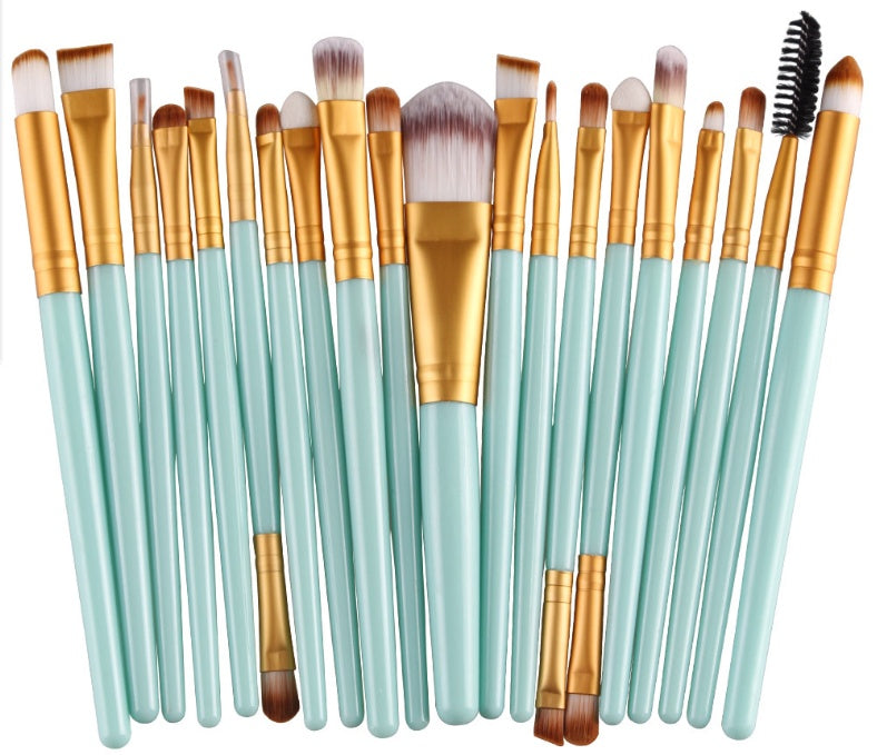 Makeup Brush Set – Loose Powder, Blush & Eyeshadow Brushes