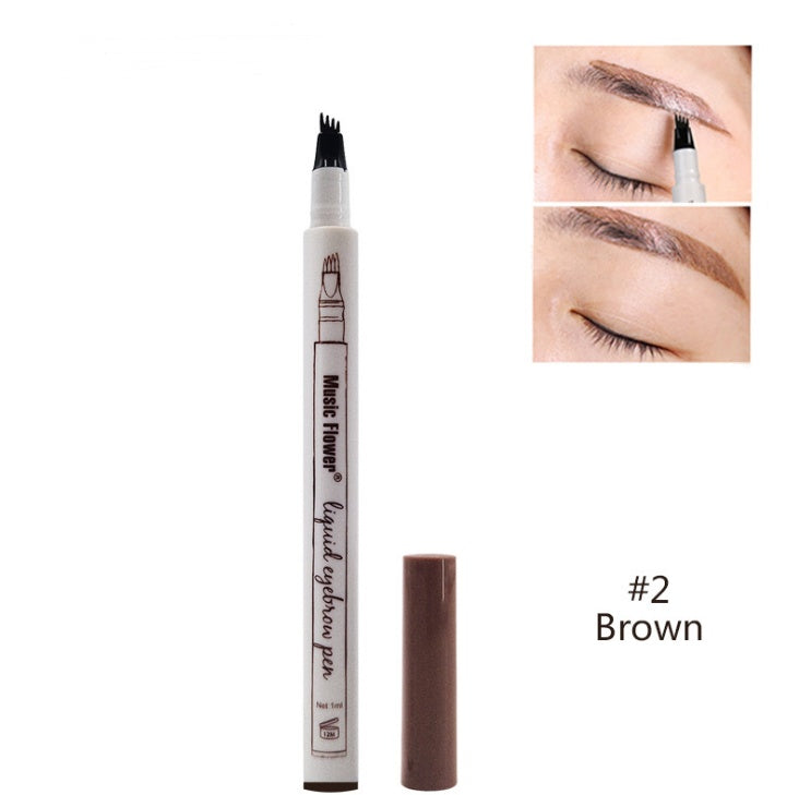 Waterproof Eyebrow Pen – Four-Claw Fork Tip Tint