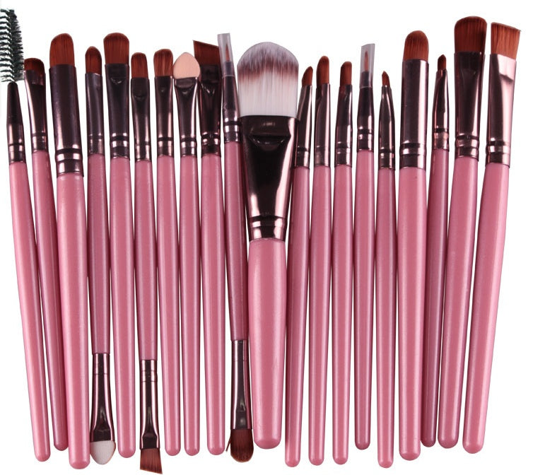 Makeup Brush Set – Loose Powder, Blush & Eyeshadow Brushes