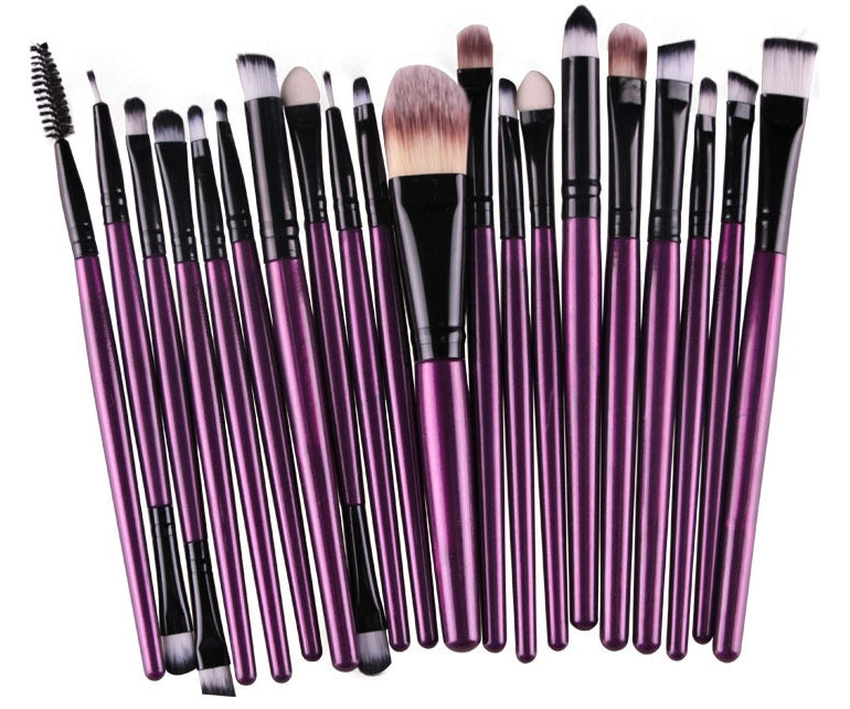 Makeup Brush Set – Loose Powder, Blush & Eyeshadow Brushes