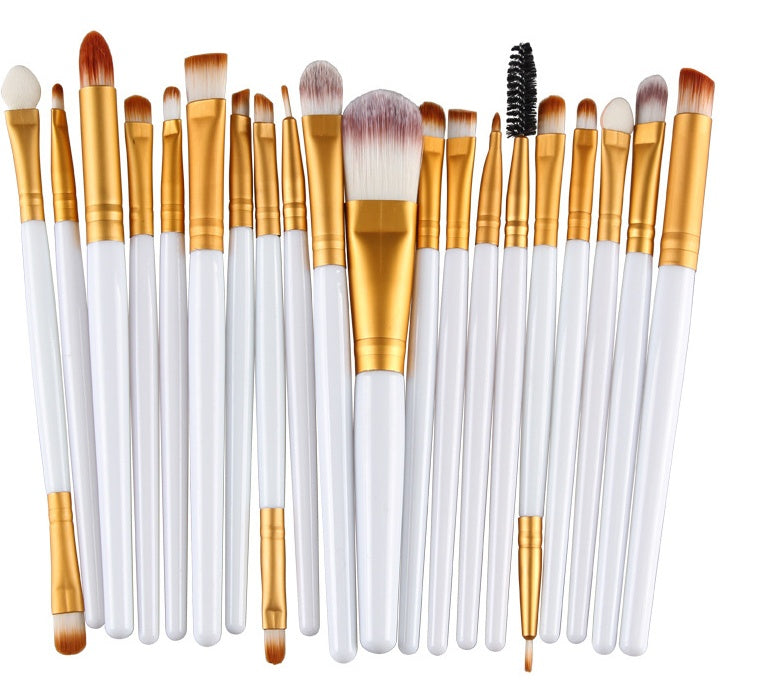 Makeup Brush Set – Loose Powder, Blush & Eyeshadow Brushes