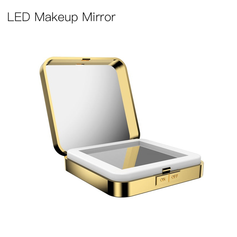 Makeup mirrorPortable Makeup Mirror – LED Lighted & Adjustable