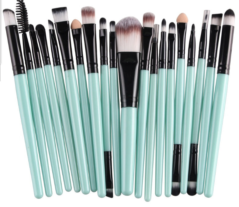 Makeup Brush Set – Loose Powder, Blush & Eyeshadow Brushes