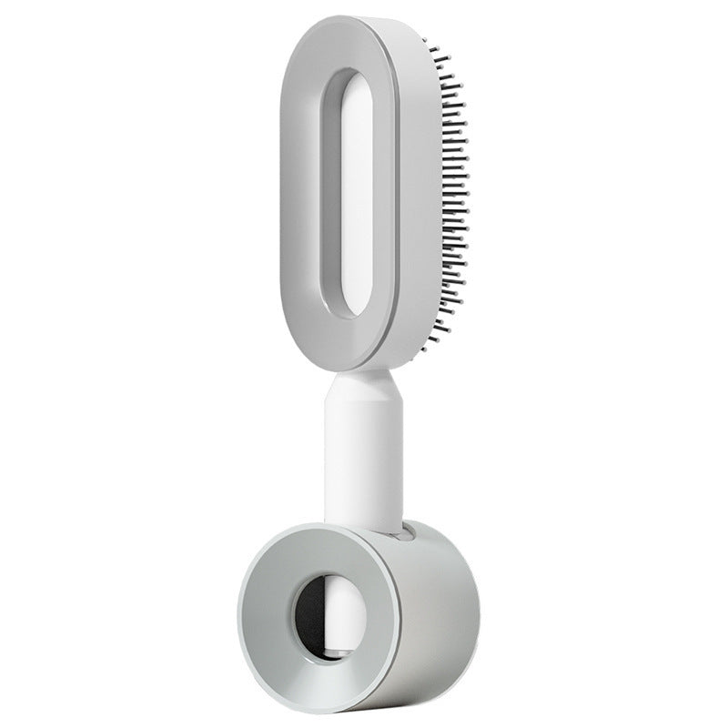 Self-Cleaning Hair Brush – One-Key Cleaning, Anti-Static, Scalp Massage Comb