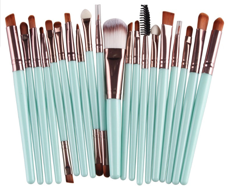 Makeup Brush Set – Loose Powder, Blush & Eyeshadow Brushes