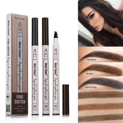 Waterproof Eyebrow Pen – Four-Claw Fork Tip Tint