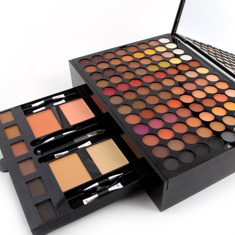 180-Color Eyeshadow & Blush Set – Piano-Shaped Makeup Palette Box | Personalized Professional Beauty Kit