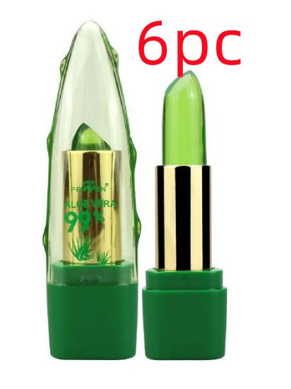 Aloe Vera Gel Color-Changing Lipstick | Gloss & Moisturizer | Anti-Drying Lip Care