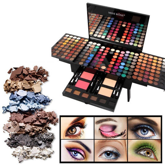 180-Color Eyeshadow & Blush Set – Piano-Shaped Makeup Palette Box | Personalized Professional Beauty Kit