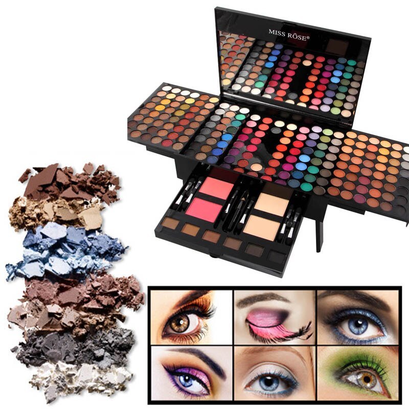 180-Color Eyeshadow & Blush Set – Piano-Shaped Makeup Palette Box | Personalized Professional Beauty Kit