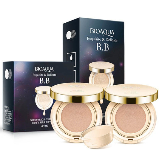 Bioaqua Air Cushion BB Cream – Moisturizing & Whitening Foundation