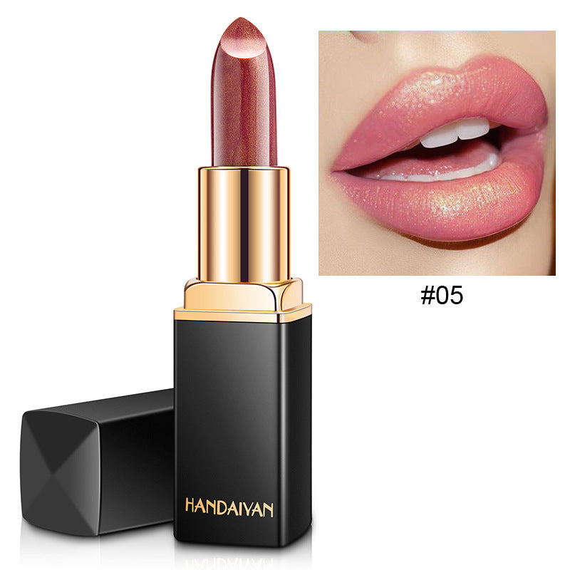✨ Shiny Metallic Lipstick | Pearlescent & Color-Temperature Changing | Gilt Lipstick for a Luxurious Glow