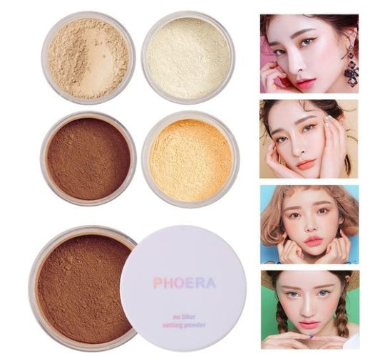 Loose Face Powder – Translucent Setting Powder for Smooth Finish
