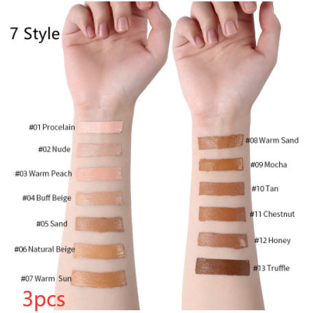 Oil-Control Liquid Foundation & Concealer – Long-Lasting Coverage