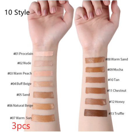 Oil-Control Liquid Foundation & Concealer – Long-Lasting Coverage