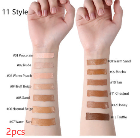 Oil-Control Liquid Foundation & Concealer – Long-Lasting Coverage
