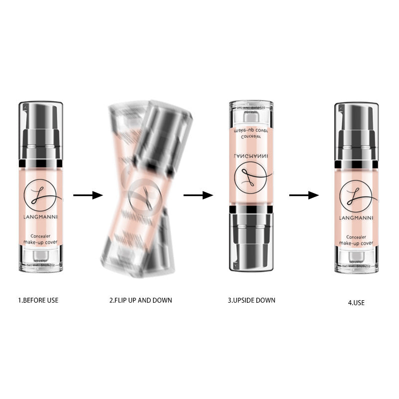 Liquid Foundation & Concealer – Full Coverage & Flawless Finish