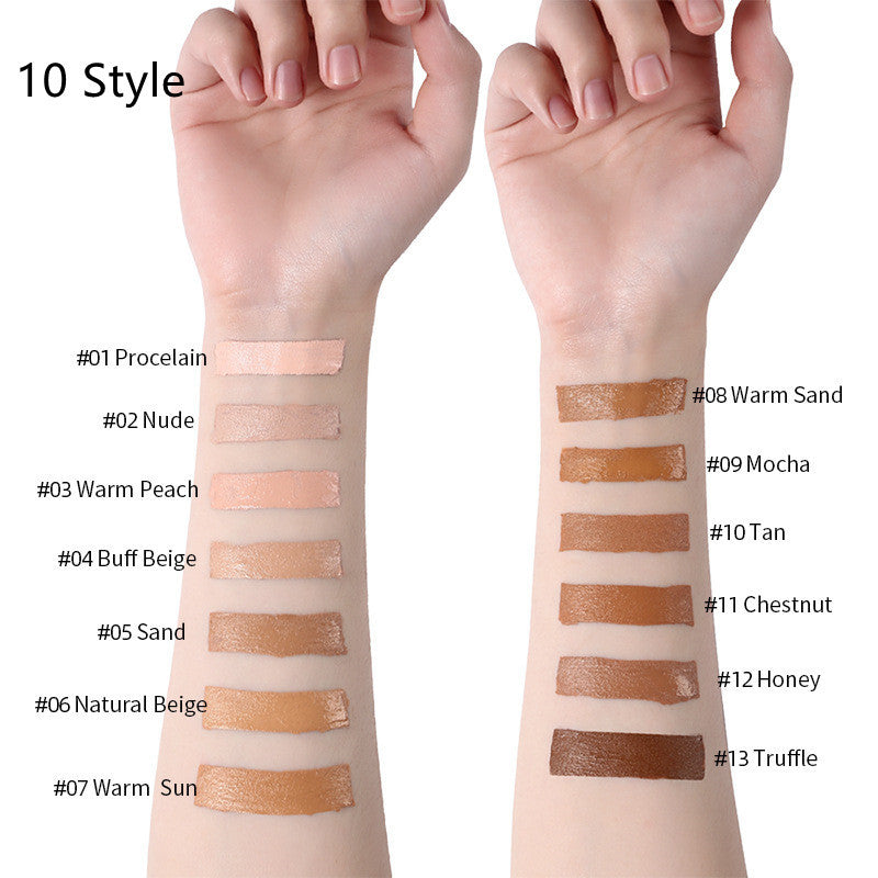 Oil-Control Liquid Foundation & Concealer – Long-Lasting Coverage