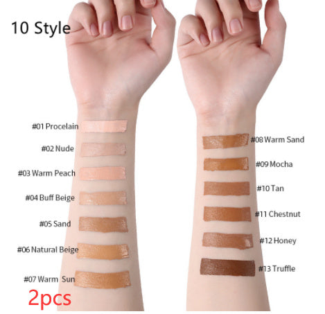 Oil-Control Liquid Foundation & Concealer – Long-Lasting Coverage