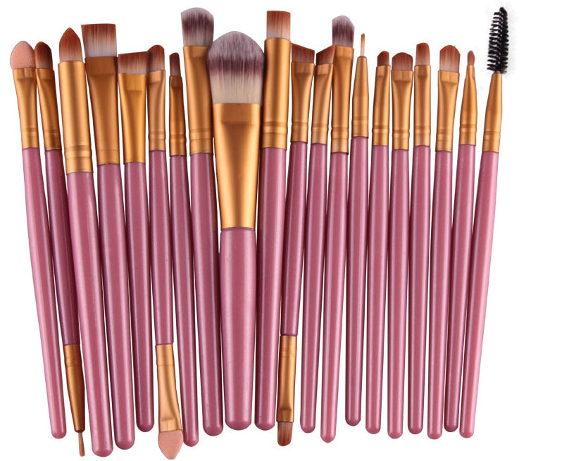 Makeup Brush Set – Loose Powder, Blush & Eyeshadow Brushes