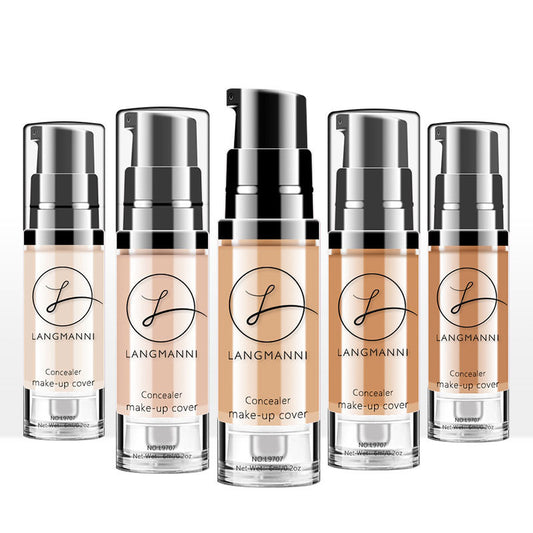 Liquid Foundation & Concealer – Full Coverage & Flawless Finish