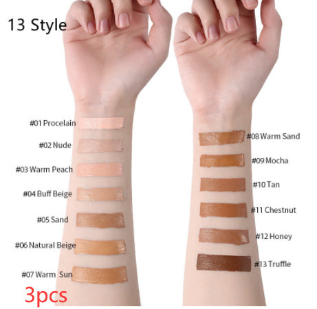 Oil-Control Liquid Foundation & Concealer – Long-Lasting Coverage
