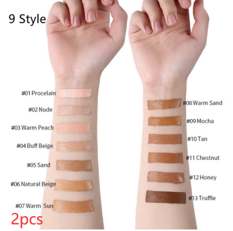 Oil-Control Liquid Foundation & Concealer – Long-Lasting Coverage