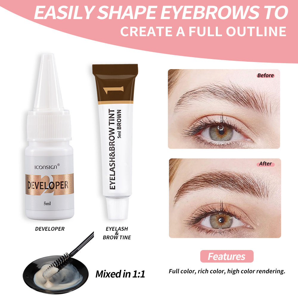 ICONSIGN Lash Lift & Brow Lamination Kit – Eyelash & Eyebrow Tint Set