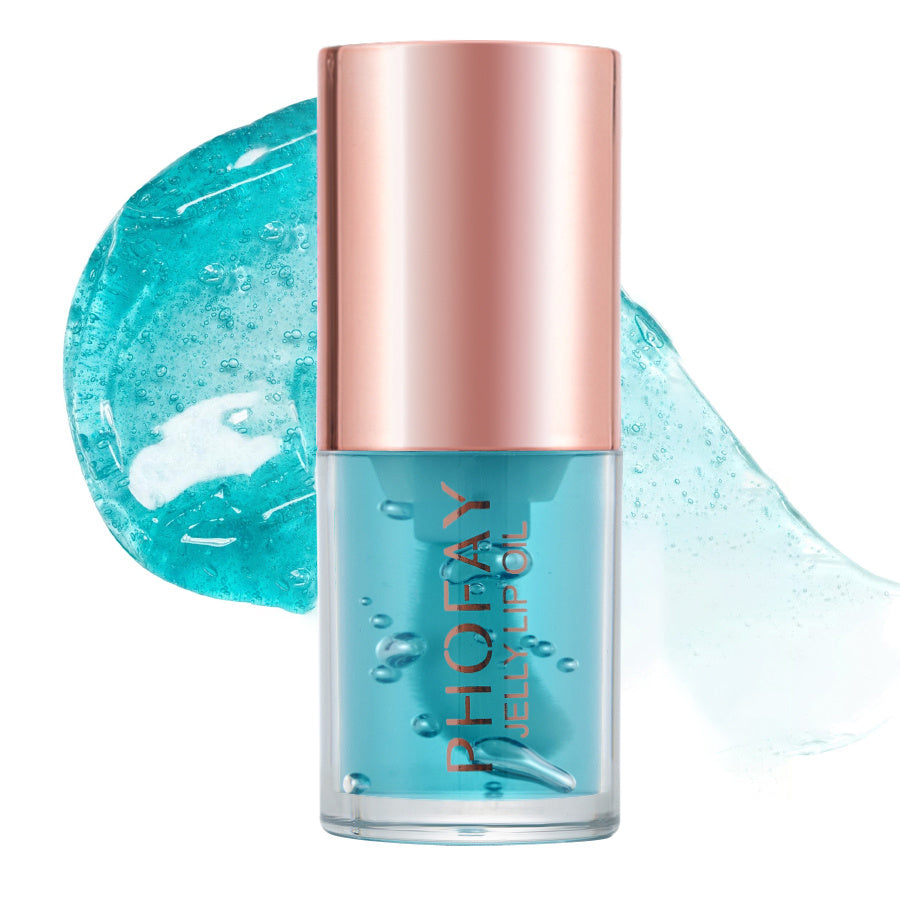 PHOFAY Jelly Lip Oil – Hydrating, Non-Sticky, Ultra-Moisturizing Gloss for Soft & Shiny Lips