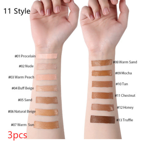 Oil-Control Liquid Foundation & Concealer – Long-Lasting Coverage