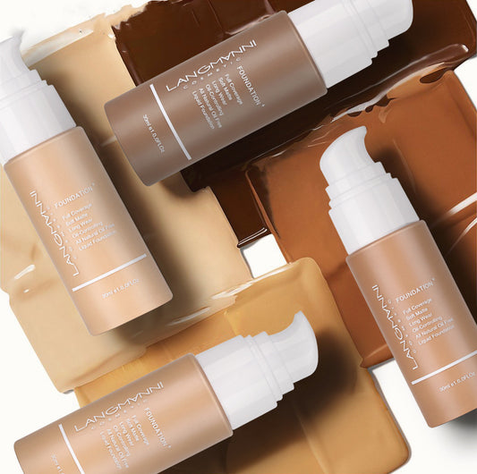 Oil-Control Liquid Foundation & Concealer – Long-Lasting Coverage