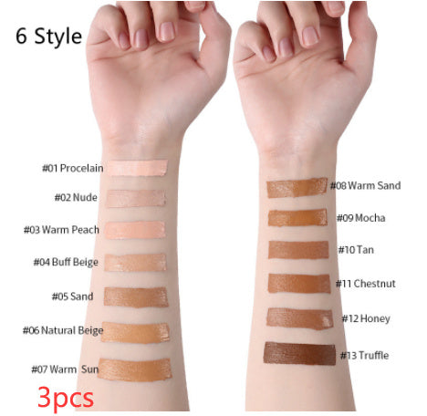 Oil-Control Liquid Foundation & Concealer – Long-Lasting Coverage