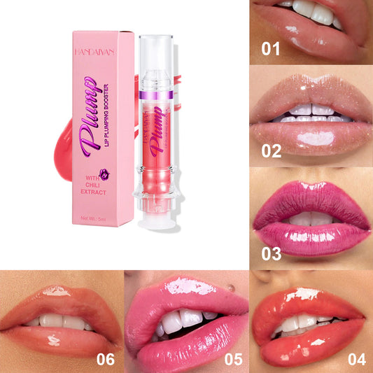 New Tube Lip Rich | Slightly Spicy Lip Honey | Glass Mirror Liquid Lipstick