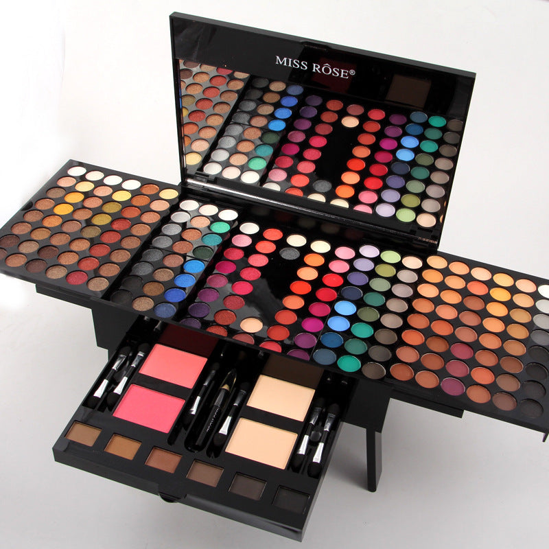180-Color Eyeshadow & Blush Set – Piano-Shaped Makeup Palette Box | Personalized Professional Beauty Kit