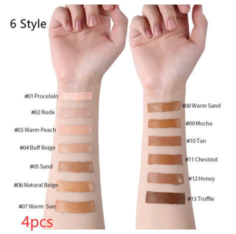 Oil-Control Liquid Foundation & Concealer – Long-Lasting Coverage